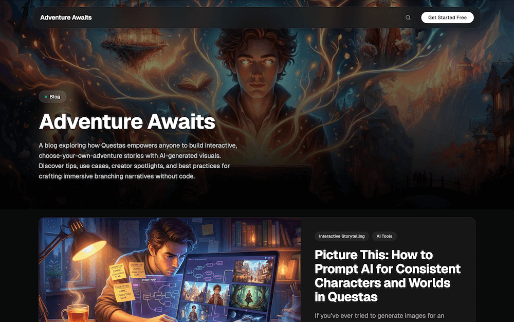 Blog preview - blog.questas.co